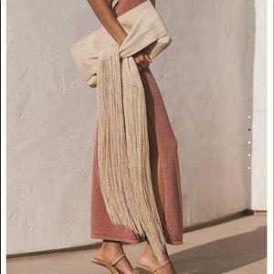 Cult Gaia Banu Fringe Clutch